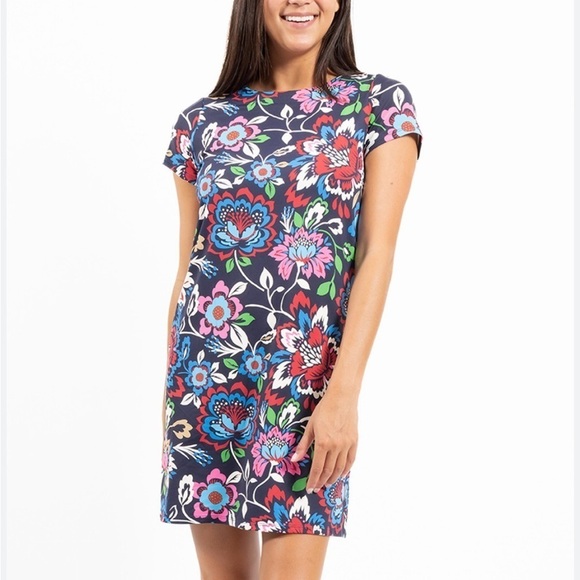 Jude Connally Ella Dress Chintz Navy Floral
Short Sleeve Pockets Sz M - Picture 12 of 12